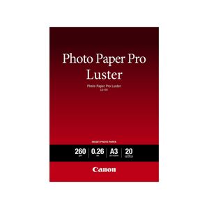 Canon LU-101 Luster Fotopapier Pro A3 297x420mm 260 g/m² - 20 Blatt