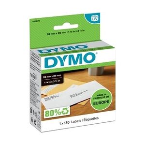 Dymo Adress-Etiketten 28x89mm weiß für LabelWriter, permanent