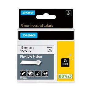 Dymo IND Flexibles Nylon - 12mm x 3,5m BW