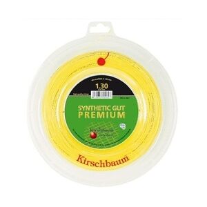 Kirschbaum Tennissaite Synthetic Gut Premium (Allround+Haltbarkeit) gold 200m Rolle