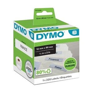 Dymo LW - Etiketten für Hängeregister - 12 x 50 mm - S0722460