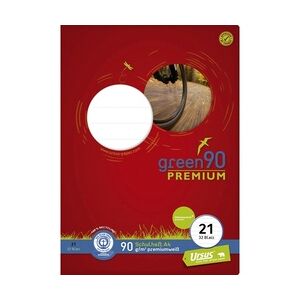 Heft - LIN21, A4, 32 Blatt, 90 g/qm, 9 mm liniert