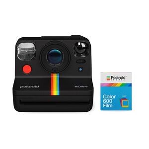 Polaroid Now+ Gen2 Kamera Schwarz + 600 Color Frames 8x