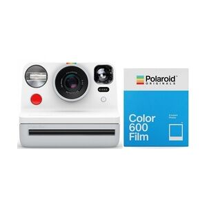 Polaroid Now Kamera weiß + 600 Color Film 8x