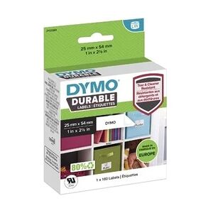 Dymo Thermoetikette 25x54mm perm. weiß