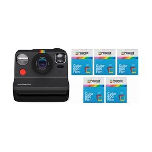 Polaroid Now Gen2 Kamera Schwarz + 600 Color Frames 8x 5er Pack