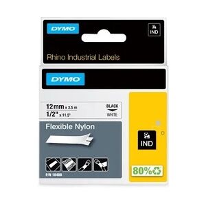 Dymo IND Flexibles Nylon - 12mm x 3,5m BW