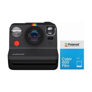 Polaroid Now Gen2 Kamera Schwarz + 600 Color Film 8x