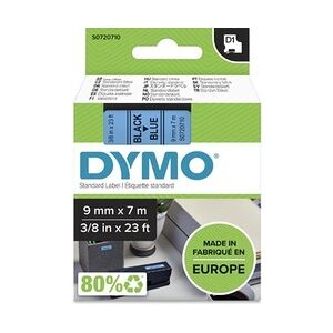 Dymo D1 Schriftbandkassette schwarz/blau, 9 mm x 7 m