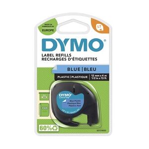 Dymo LetraTag Schriftbandkassette, Kunststoff, 12 mm x 4 m