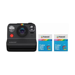 Polaroid Now Gen2 Kamera Schwarz + 600 Color Frames 8x 2er Pack