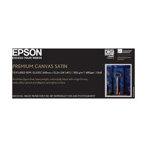 Epson Premium Canvas Satin, 24 Zoll x 12,2 m, 350 g/m2