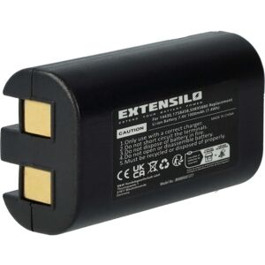 Extensilo - Akku kompatibel mit 3M PL200 Drucker Kopierer Scanner Etiketten-Drucker (1000 mAh, 7,4 v, Li-Ion)