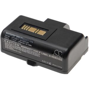 Akku Ersatz für Zebra AK18026-002, CT17497-1 für Drucker Kopierer Scanner Etiketten-Drucker (3400mAh, 7,4V, Li-Ion) - Vhbw
