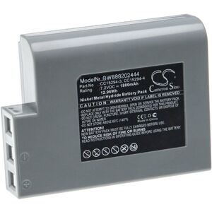 Akku Ersatz für Zebra CC15294-3, CC15294-4 für Drucker Kopierer Scanner Etiketten-Drucker (1800mAh, 7,2V, NiMH) - Vhbw