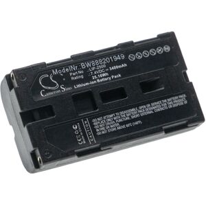 Akku kompatibel mit Epson EHT-400C, M196D, EHT-400 Drucker Kopierer Scanner Etiketten-Drucker (3400mAh, 7,4V, Li-Ion) - Vhbw