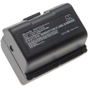 1x Akku kompatibel mit Zebra ZQ510, ZQ511 rfid, ZQ500, ZQ511 Drucker Kopierer Scanner Etiketten-Drucker (6800 mAh, 7,4 v, Li-Ion) - Vhbw