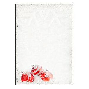 Sigel Weihnachts-Motiv-Papier Winter Flair, DIN A4, beidseitig bedruckbar, 100 Blatt