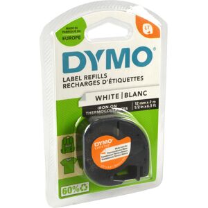 Dymo Originalband 18769  schwarz auf klar  12mm x 2m  Aufbügelband original