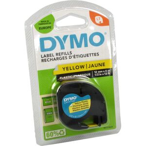 Dymo Originalband 91222  schwarz auf gelb  12mm x 4m  Plastik original