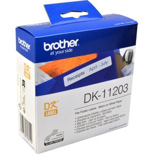 Brother PT Etiketten DK11203  weiss  17x87mm  300 St. Rolle original