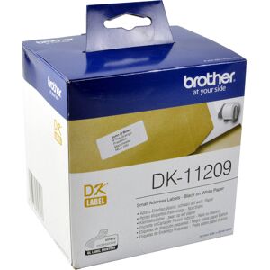 Brother PT Etiketten DK11209  weiss  29x62mm  800 St. Rolle original