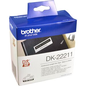 Brother PT Etiketten DK22211  weiss  29mm x 15,24m  Rolle original