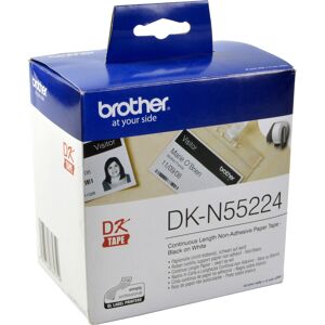 Brother PT Etiketten DKN55224  weiss  54mm x 30,48m  Rolle original