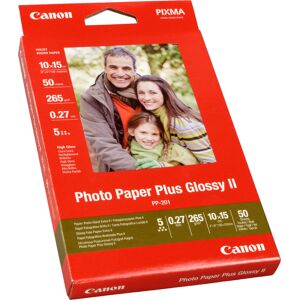 Canon Photo Paper Plus Glossy II  PP-201  2311B003  10x15cm  50 Blatt  265g original