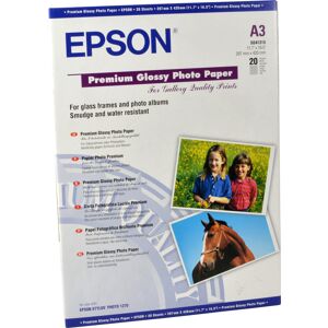 Epson Premium Glossy Photo Paper  S041315  A3  20 Blatt  255g original