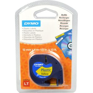 Dymo Label Refills S0721620  schwarz auf gelb  12mm x 4m original