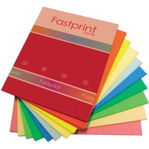 10 Farben A4 Papier 80 Gramm 250 Blatt Fastprint 129429