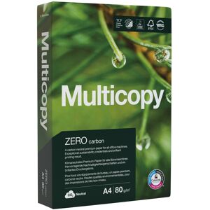 Multicopy Zero Kopipapir A4/80g/500ark