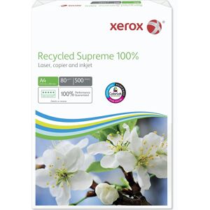 Xerox Recycled Supreme 100%, A4/80g/500 Ark