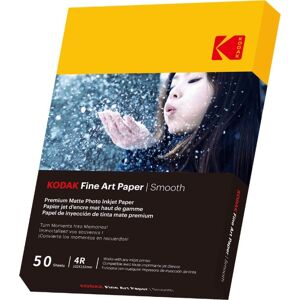 Kodak Mat Glat Fotopapir, 10x15/230g/50ark