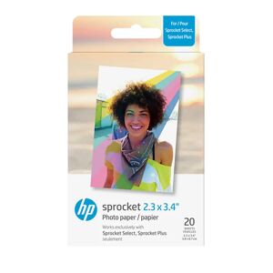 HP Sprocket Select / Sprocket Plus Fotopapir 5,8 x 8,7 cm - 50 Pack
