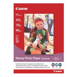 Canon GP-501 - Skinnende - A4 (210 x 297 mm) - 200 g/m² - 100 ark fotopapir - for PIXMA iP90, MG2555, mini260, MP180, MP490, MP510, MP550, MP560, MP960, MX330, TS7450