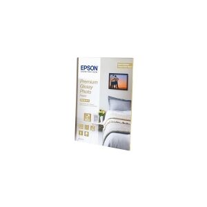 Epson Premium Glossy Photo Paper - Skinnende - A4 (210 x 297 mm) 15 ark fotopapir - for EcoTank ET-2650, 2750, 2751, 2756, 2850, 2851, 2856, 4750, 4850
