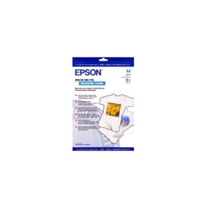 Epson Cool Peel T-Shirt - A4 (210 x 297 mm) 10 stk. mønsteroverførsler - for EcoTank ET-7700, 7750  Expression Home HD XP-15000  Expression Premium X