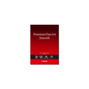 Canon Premium Fine Art Smooth FA-SM2 - Glat - 16,5 millioner - A3 Plus (330,2 x 482,6 mm) - 310 g/m² - 82 pund - 25 ark fotopapir