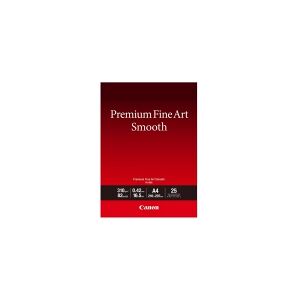 Canon Premium Fine Art FA-SM2 - Glat - 16,5 millioner - A4 (210 x 297 mm) - 310 g/m² - 82 pund - 25 ark fotopapir - for imagePROGRAF PRO-1000, PRO-300  PIXMA PRO-10S