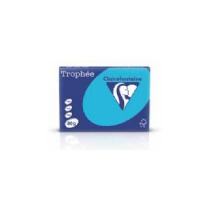 Clairefontaine Farvet papir Trophée, A3, 80g, rød 8375, pakke a 500 ark