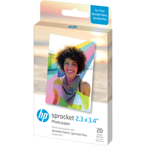 HP Sprocket Select Eclipse Zink Papir - 5.8 X 8.6 Cm - 20 Stk