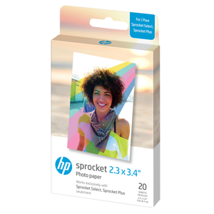 HP Sprocket Select Eclipse Zink Papir - 5.8 X 8.6 Cm - 20 Stk