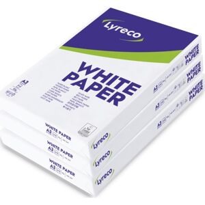 Lyreco Printerpapir, A3, 80 G, Kasse Med 3 X 500 Ark