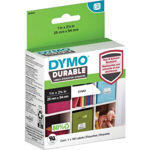 Dymo Labelwriter Durable Plastetiketter, 25 X 54 Mm