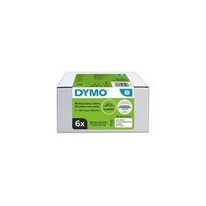 Dymo 2093094 etiquetas multiuso removibles 6 rollos