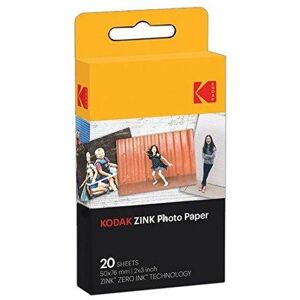 Papel fotográfico Kodak Zinc 20 hojas 50x76mm