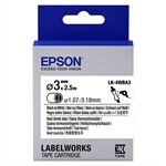 Epson LK-4WBA3 Cinta termoretráctil negro sobre blanco 3mm (C53S654903)