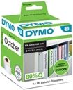 Dymo 99019 (S0722480) etiquetas para archivadores 190 x 59mm